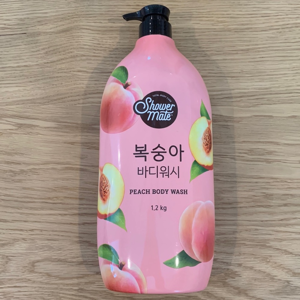 New Shower Mate Peach Body Wash (1.2 kg)